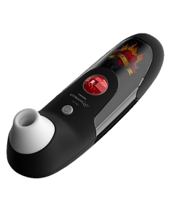 WOMANIZER ESTIMULADOR DE CLITORIS BLACK-TATTOO-Caja maltratada