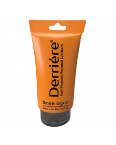 LUBRICANTE ANAL DERRIERE BASE AGUA 60ML