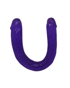 DILDO DOBLE NMMS BLUEBERRY JELLY 33