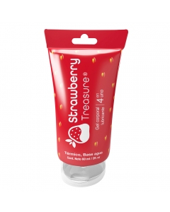 LUBRICANTE 4EN1 STRAWBERRY BY TREASURE 60ML