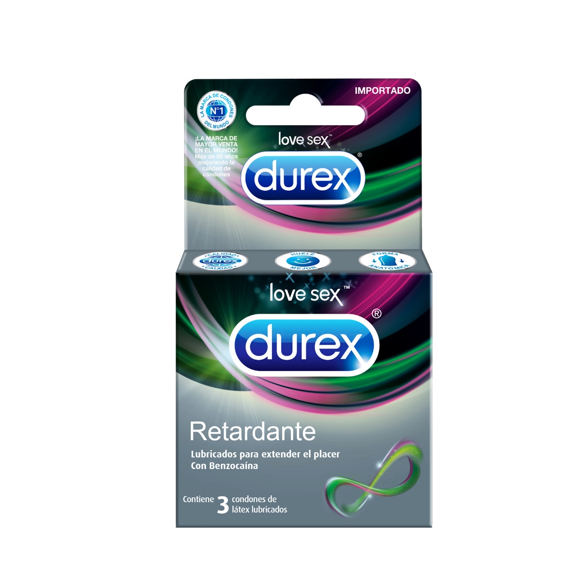 CONDONES DUREX CON RETARDANTE C/3